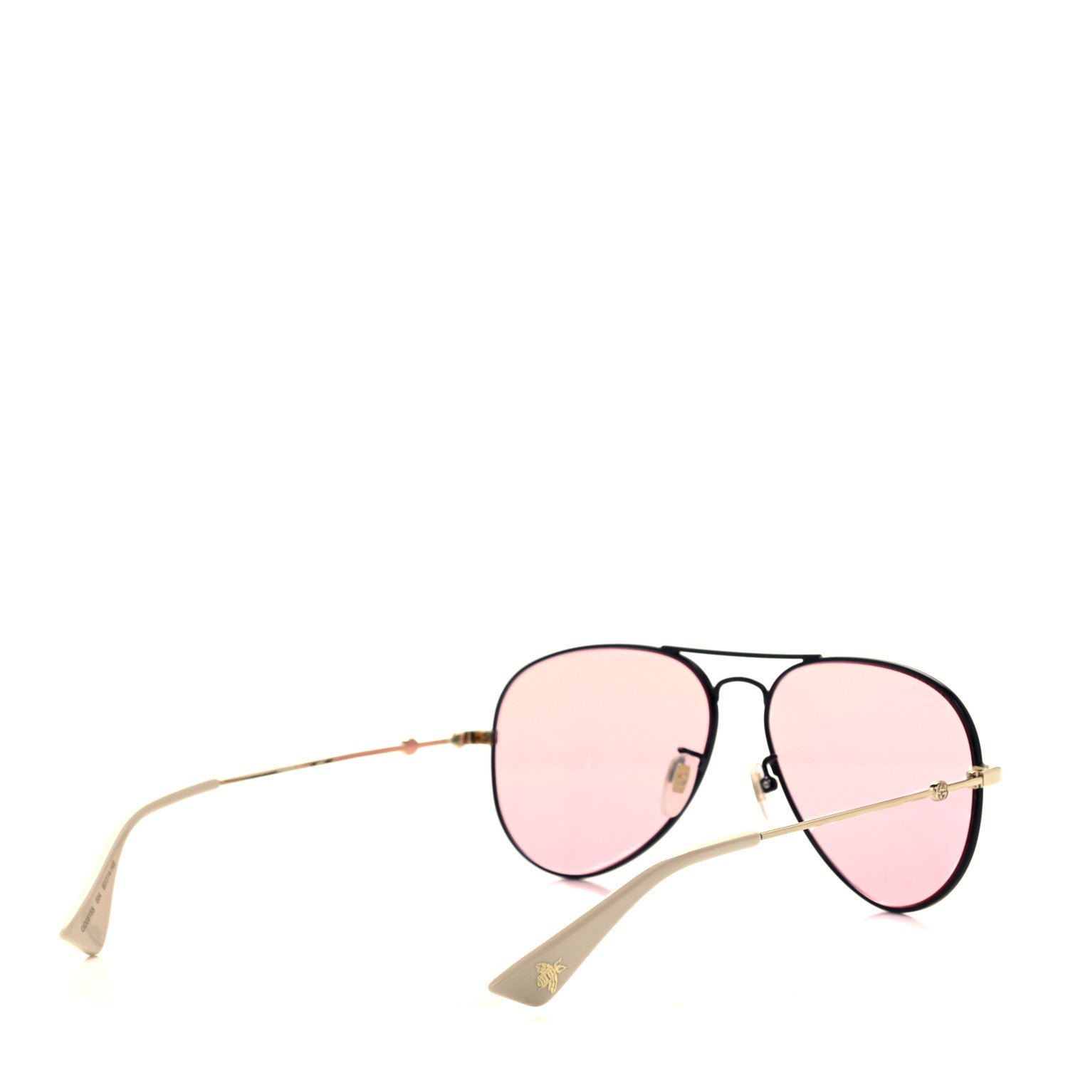 Gucci Metal Aviator Sunglasses GG0515S Pink 4 of 9