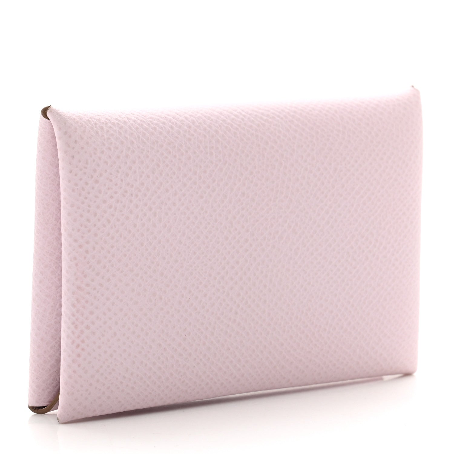 Hermes Epsom Calvi Card Case Mauve Pale 3 of 7
