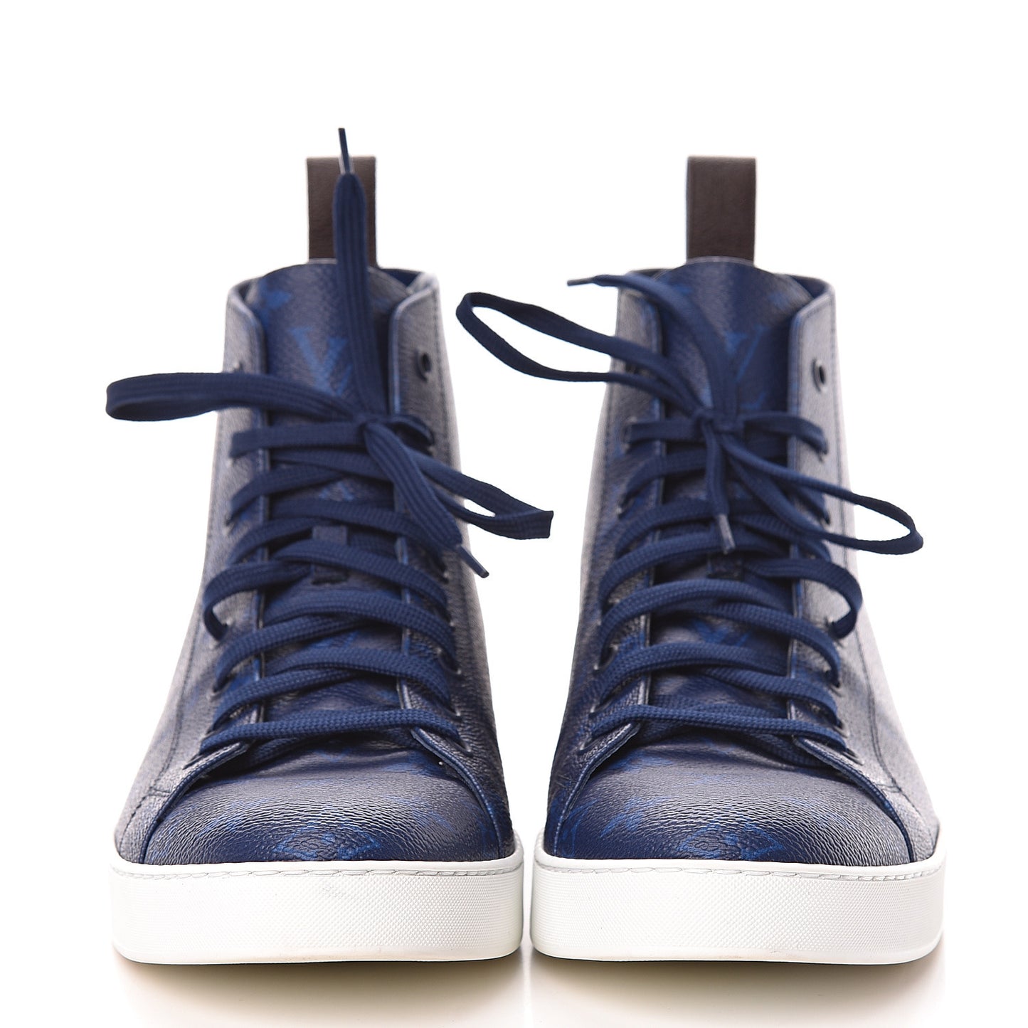 Monogram Match Up Sneakers 8 Pacific Blue