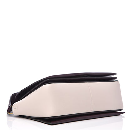 Celine Shiny Smooth Calfskin Medium Frame Shoulder Bag Velvet Desert 4 of 9