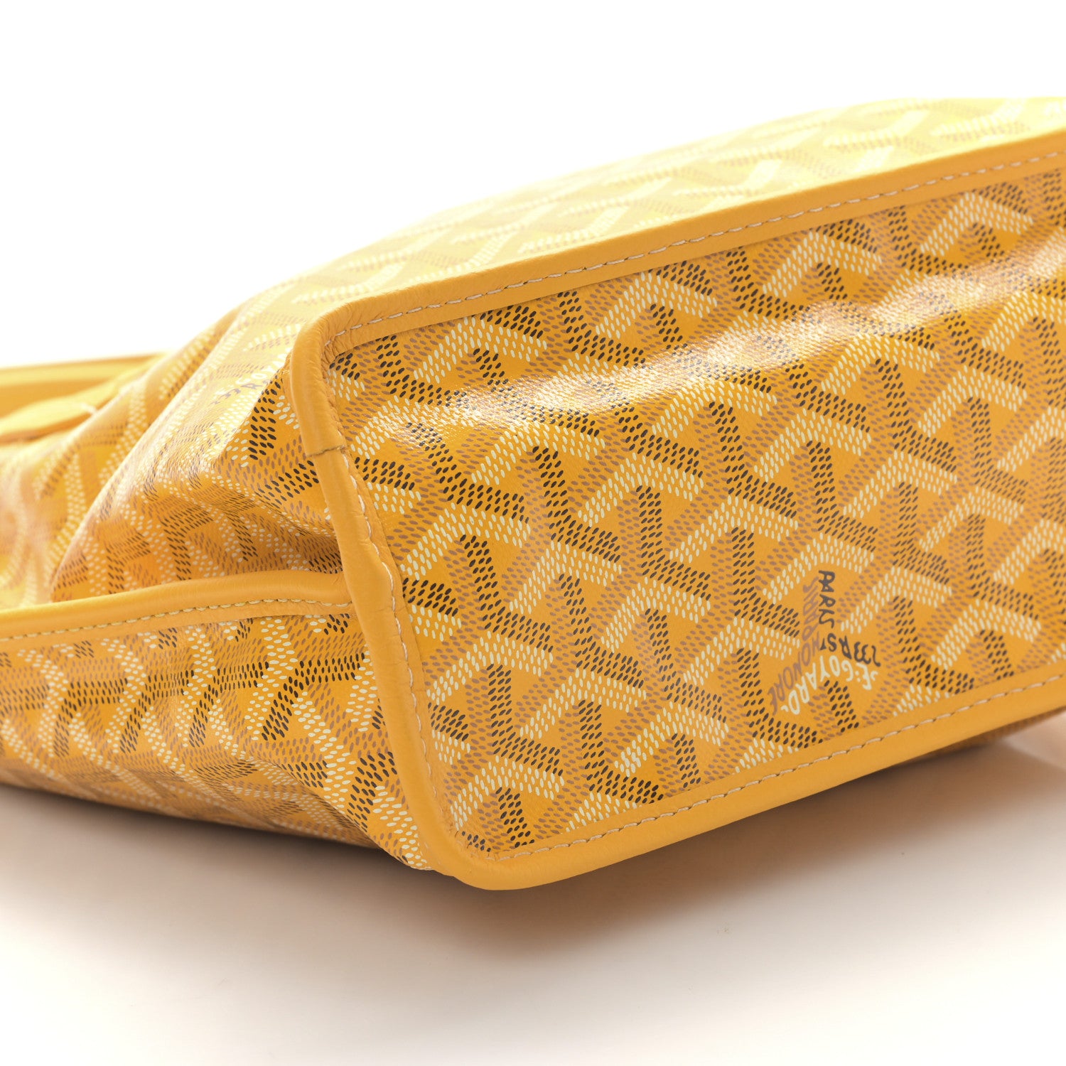 Goyard Goyardine Reversible Mini Anjou Yellow 8 of 9