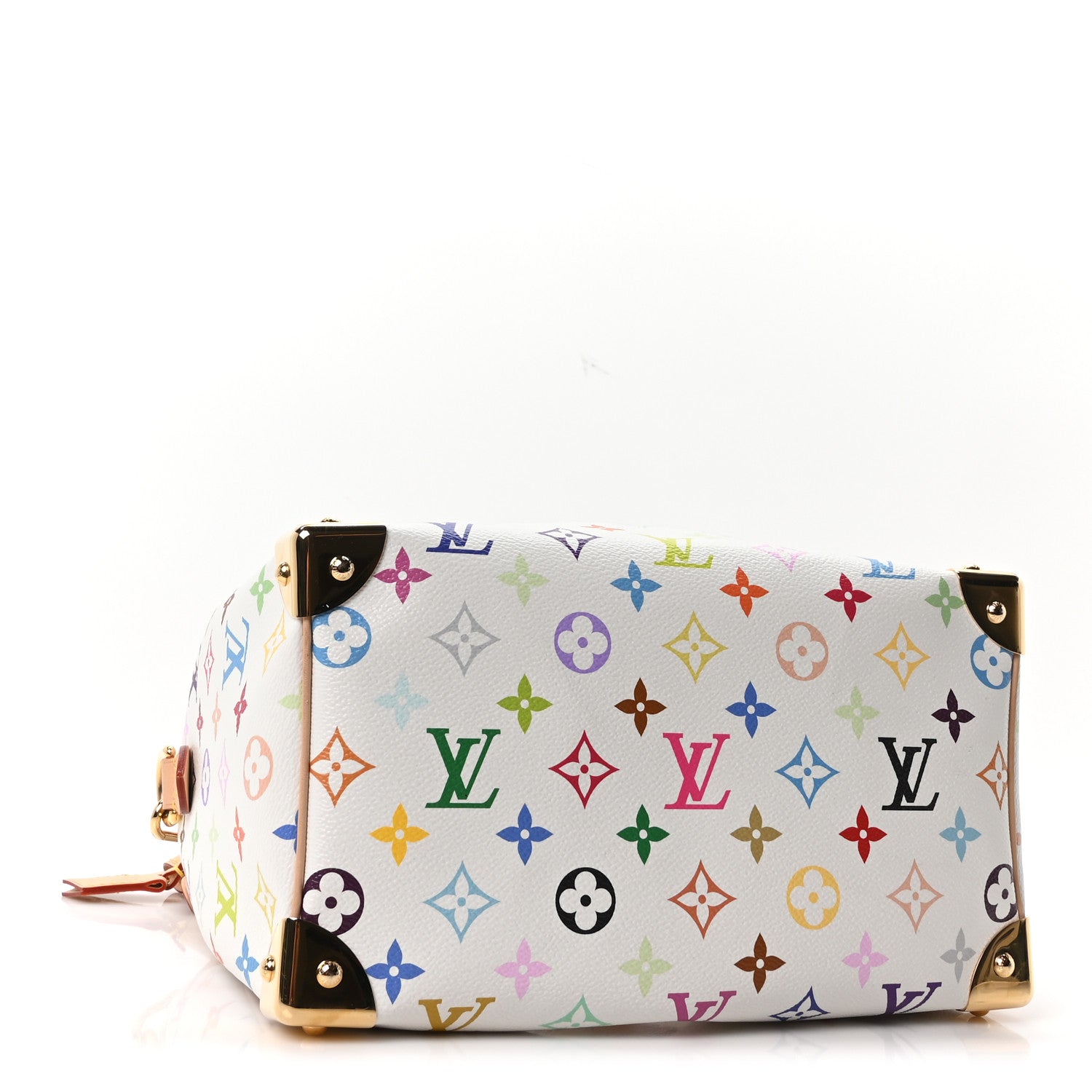 Louis Vuitton LV X TM Monogram Multicolor Speedy Bandouliere 25 White 4 of 10