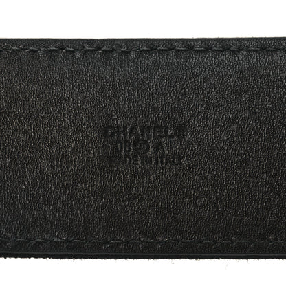 Chanel Suede Logo Belt 85 34 Black 5 of 8
