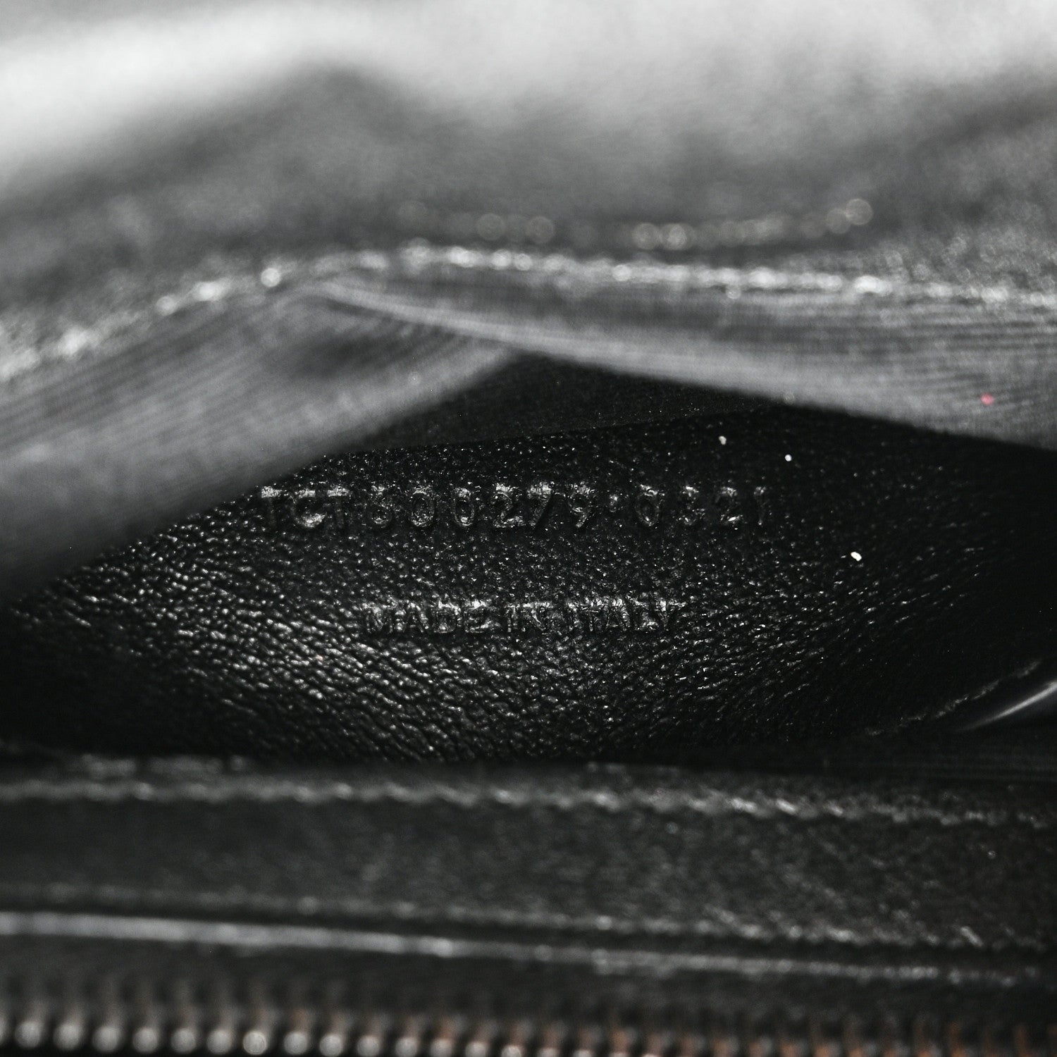 Saint Laurent Sheepskin Matelasse Chevron Monogram Monochrome Medium College Bag Black 7 of 10