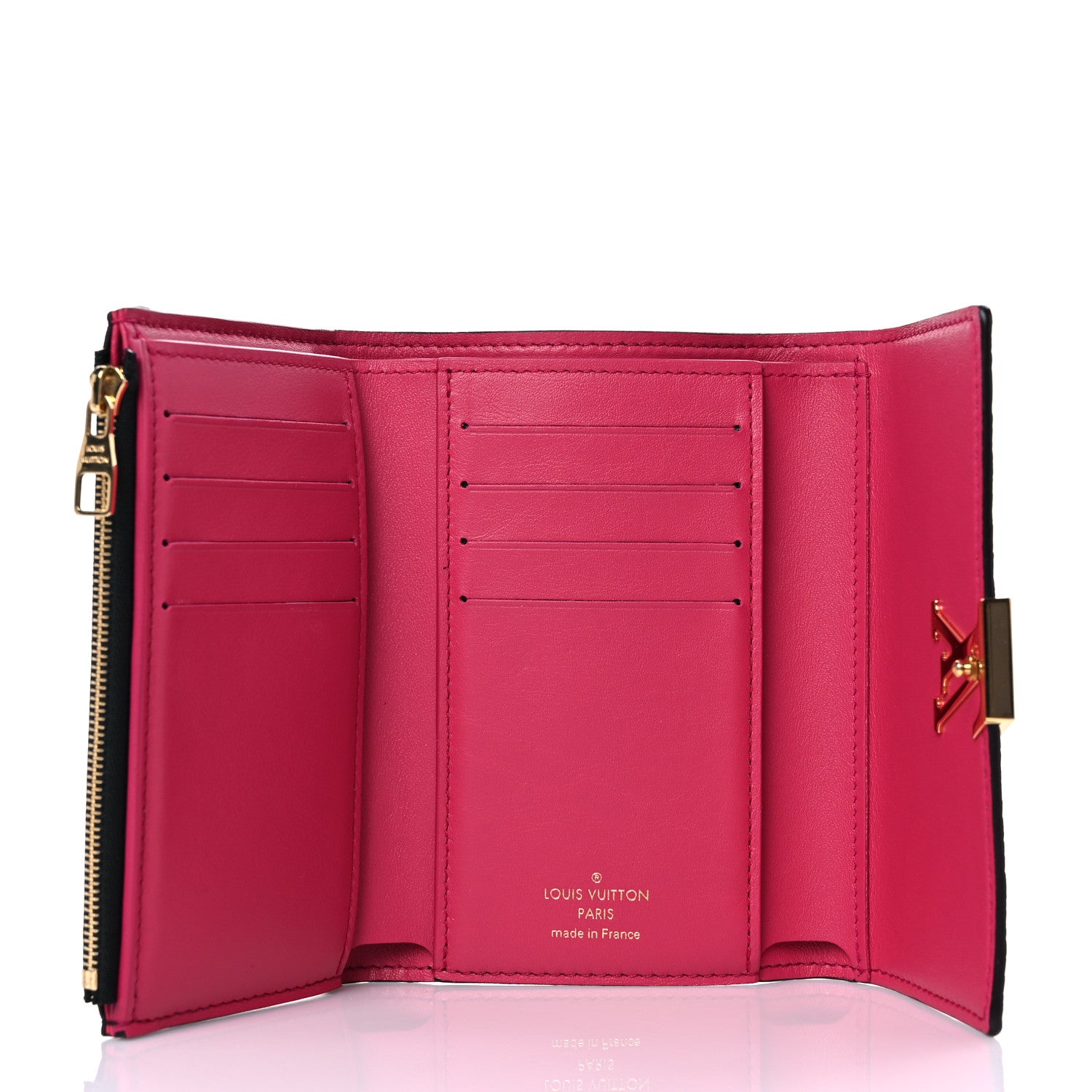 Louis Vuitton Taurillon Capucines Compact Wallet Black 5 of 10