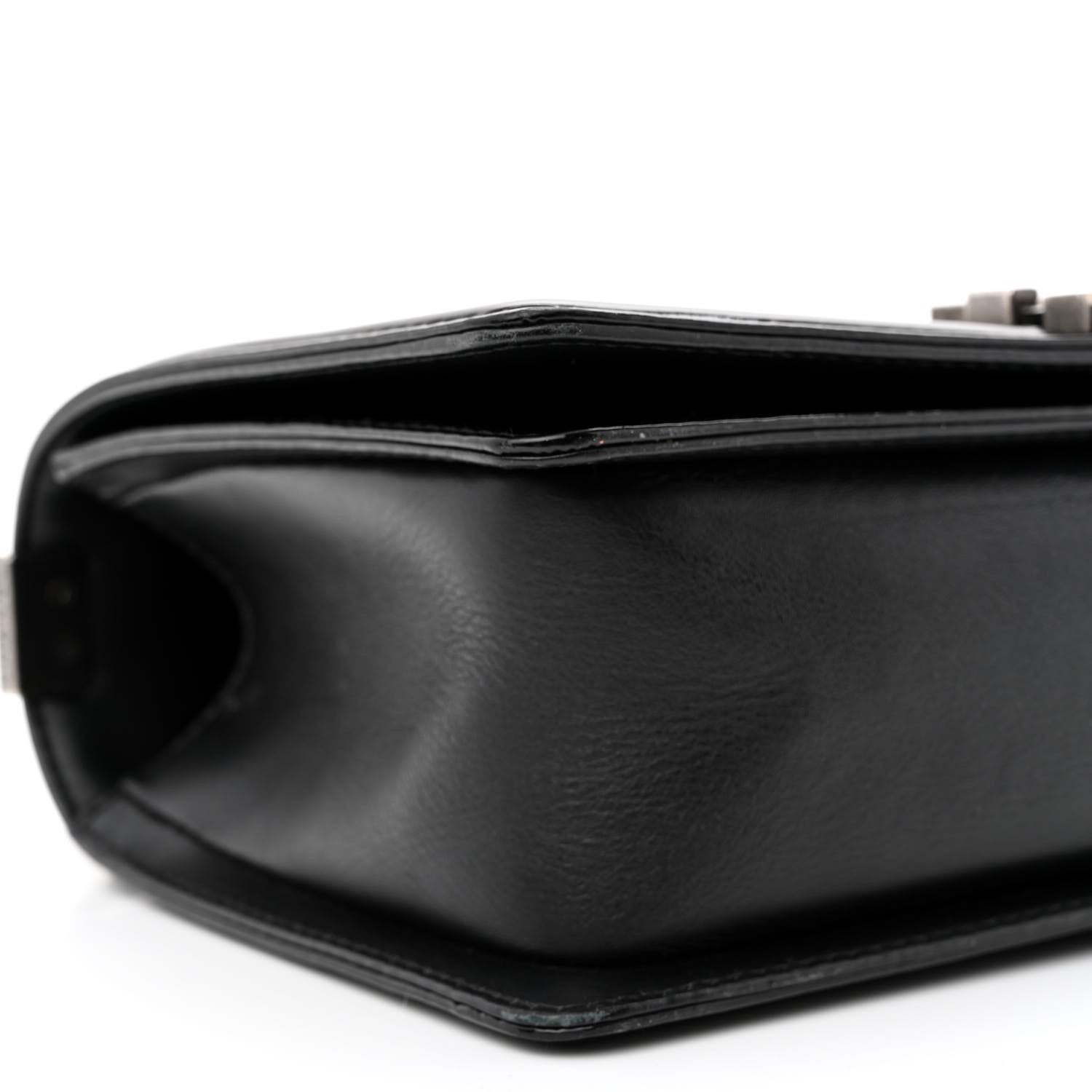 Chanel Patent Calfskin Quilted Medium Boy Flap Black 9 of 13