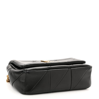 Saint Laurent Lambskin Patchwork Monogram Small Jamie Black 4 of 11