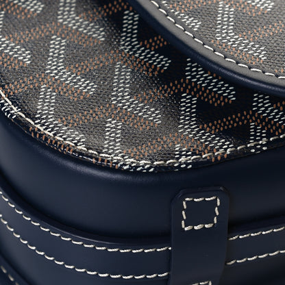 Goyard Goyardine Belvedere II PM Messenger Bag Navy 10 of 12