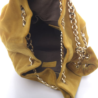 Burberry Suede Bucket Bag Yellow 5 of 13