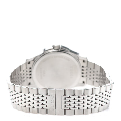Gucci Stainless Steel Diamond 38mm G-Timeless Quartz Watch 3 of 6