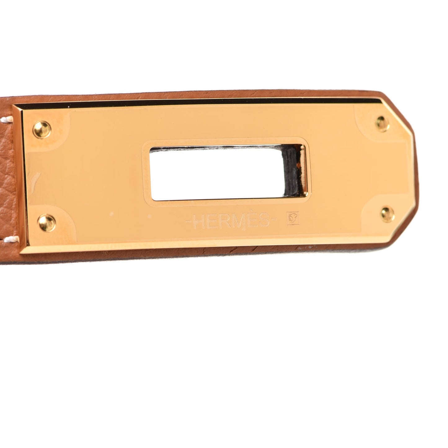 Epsom Kelly Belt Gold