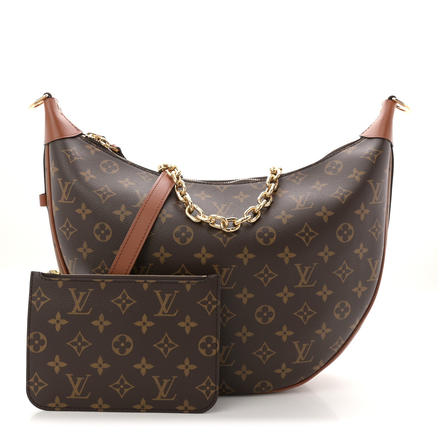 Louis Vuitton Reverse Monogram Loop Hobo 3 of 11