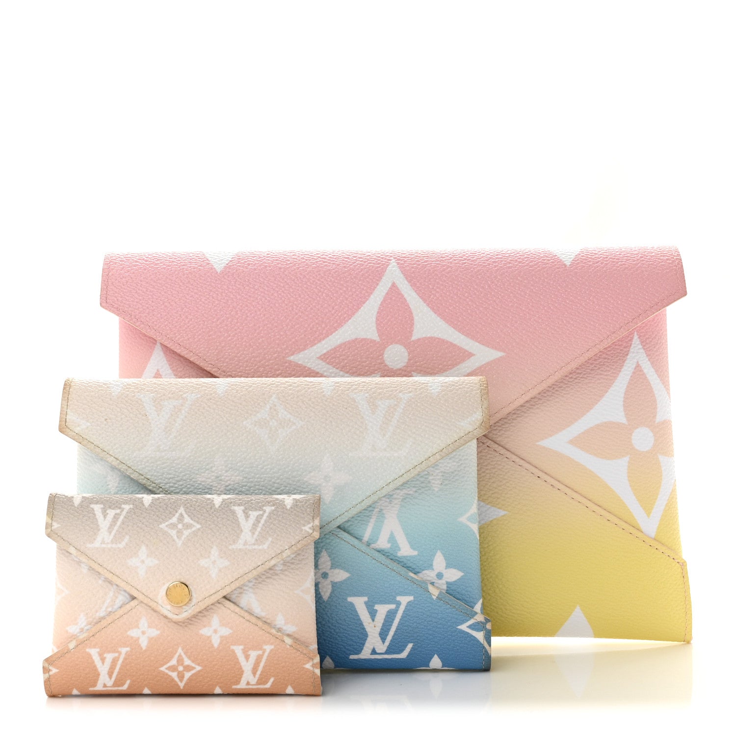 Louis Vuitton Monogram Giant By The Pool Kirigami Pochette Set 2 of 14