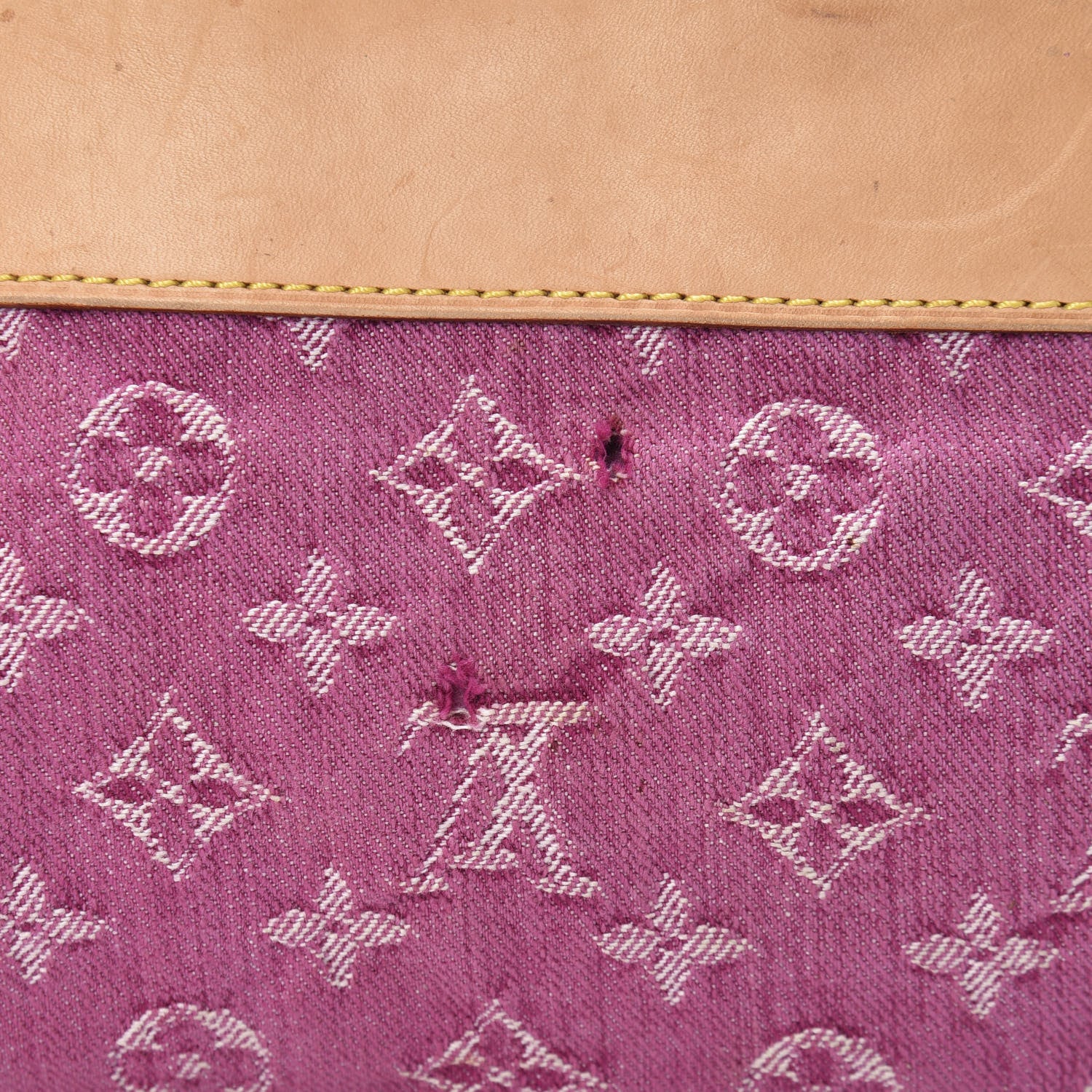 Louis Vuitton Monogram Denim Neo Speedy Fuchsia 16 of 21