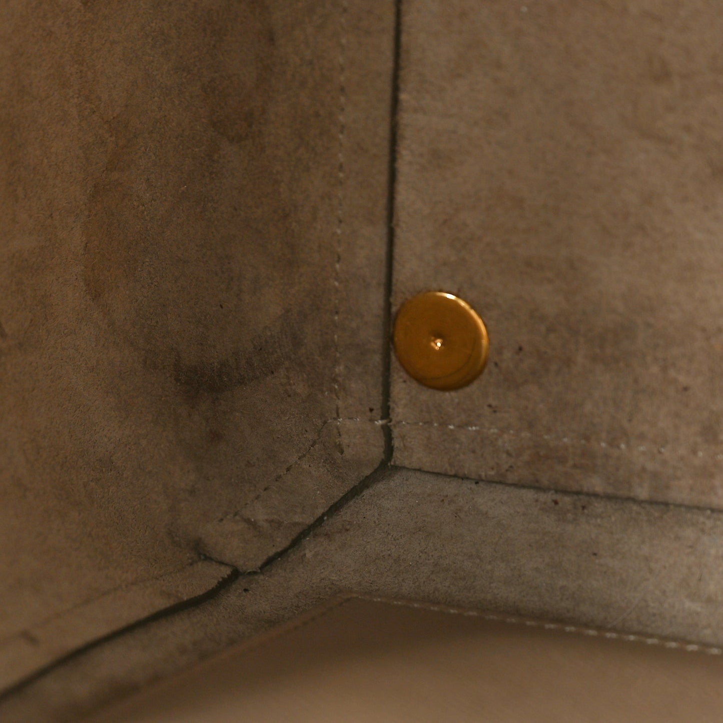 Grained Calfskin Mini Belt Bag Light Taupe