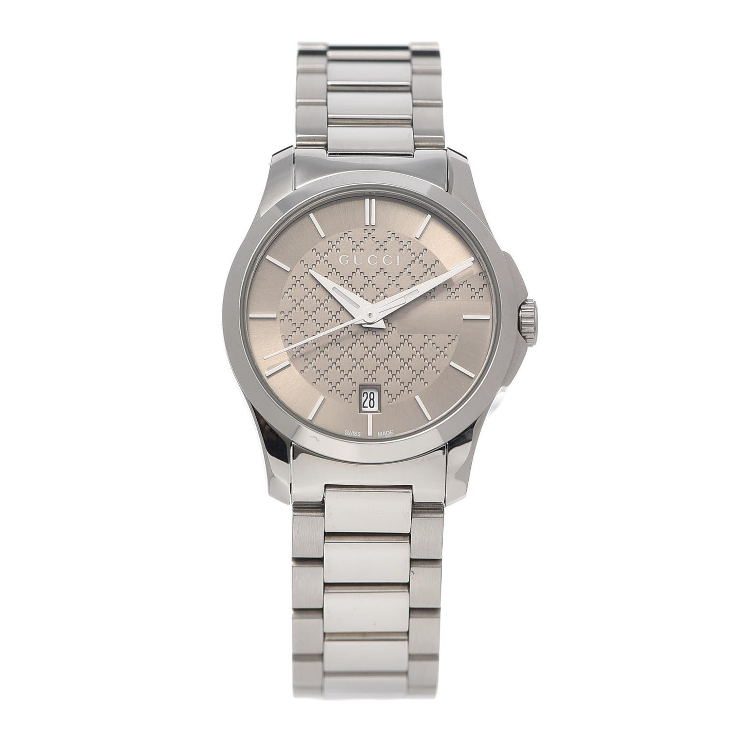 Stainless Steel 27mm G-Timeless Quartz Watch Brown