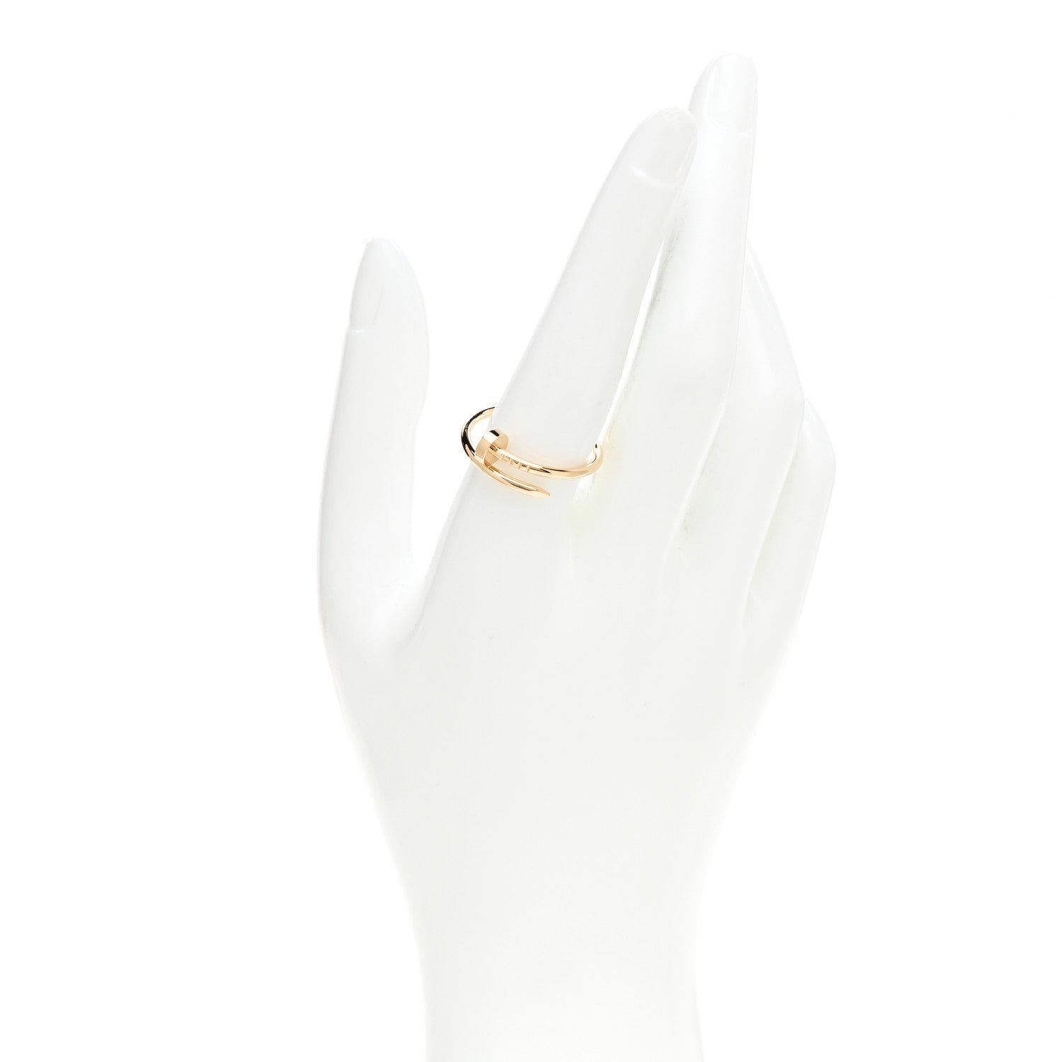 Cartier 18K Yellow Gold Small Juste Un Clou Ring 59 8.75 2 of 5