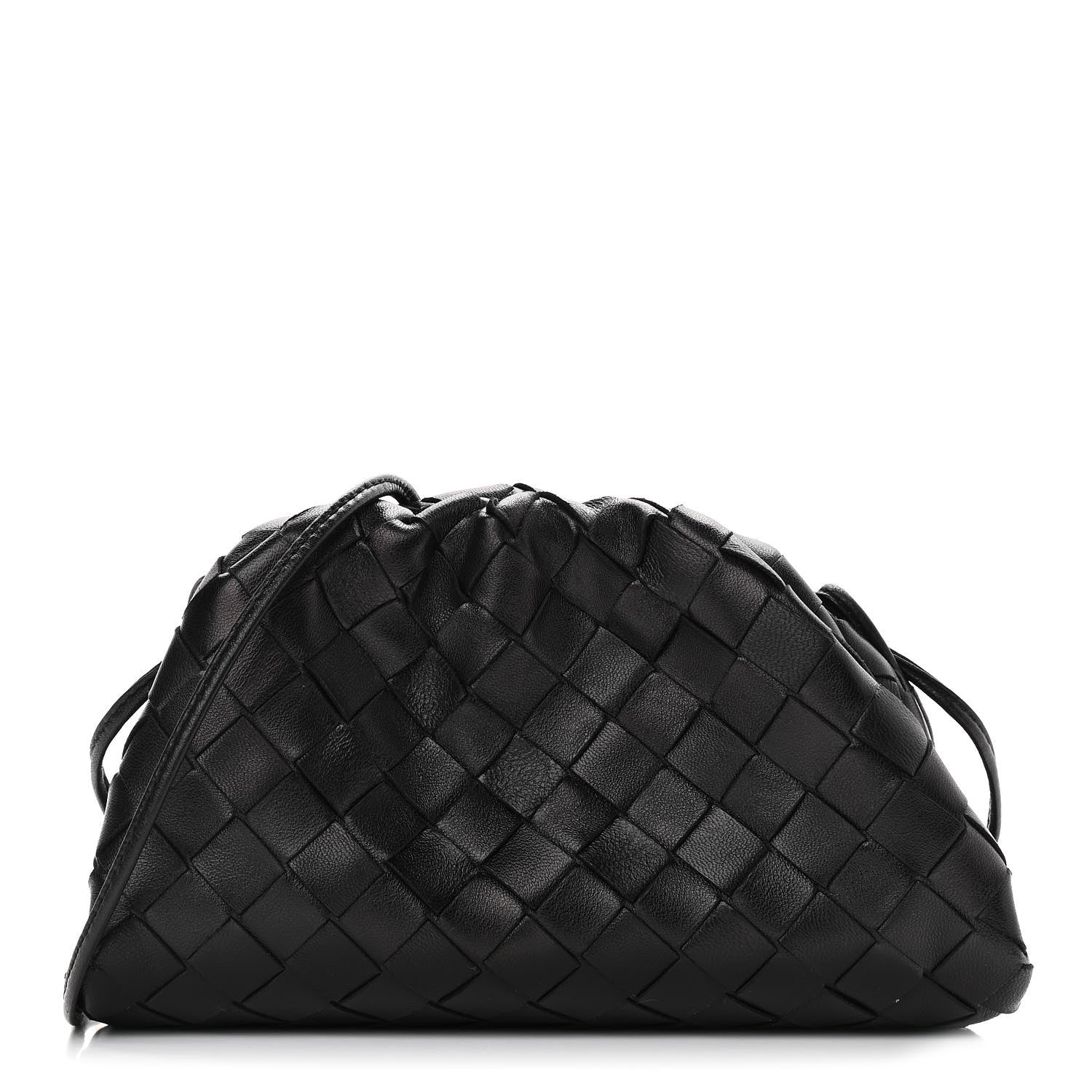 Bottega Veneta Nappa Intrecciato The Mini Pouch Black 1 of 10