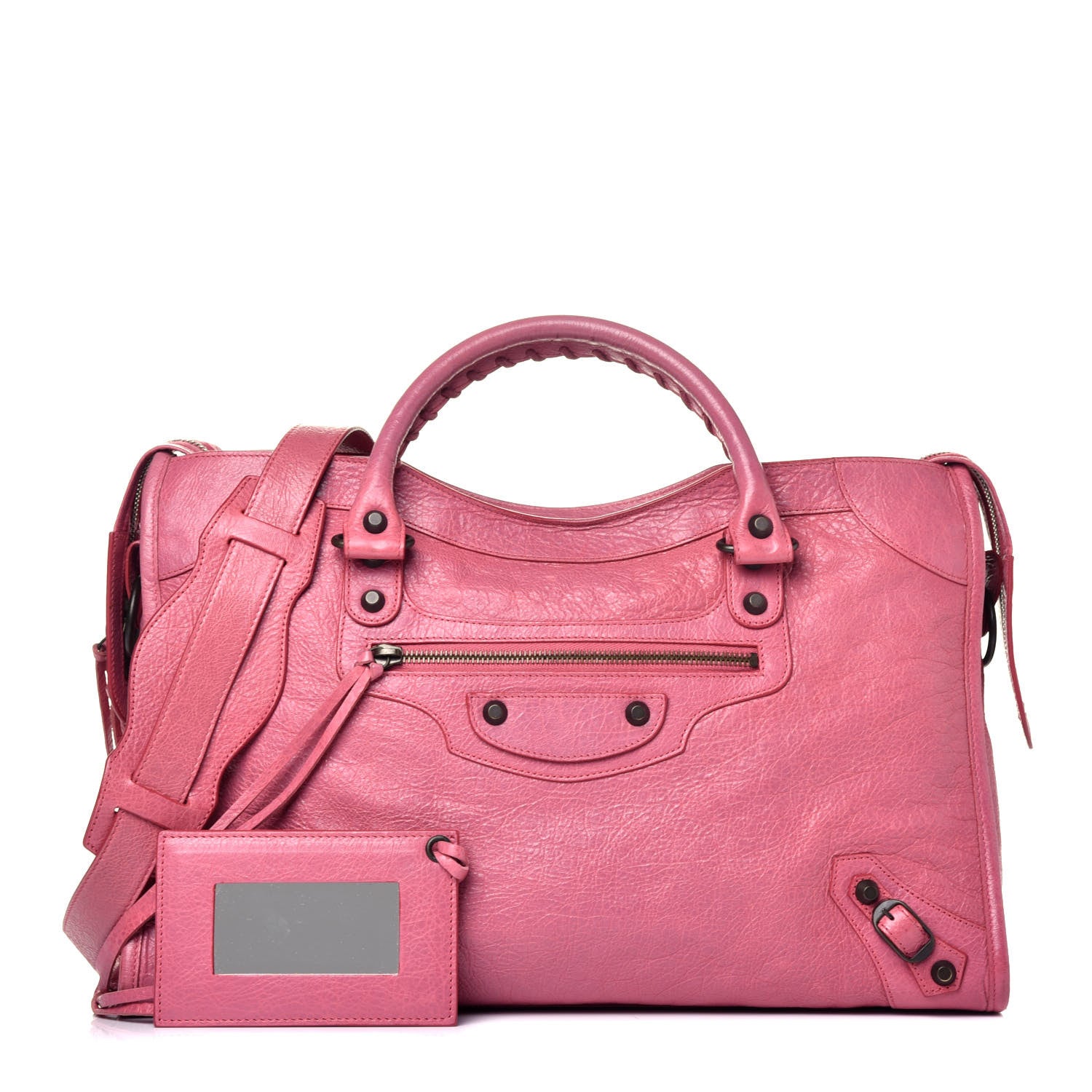 Balenciaga Agneau Classic Hardware City Rose Bombon Raspberry 1 of 9