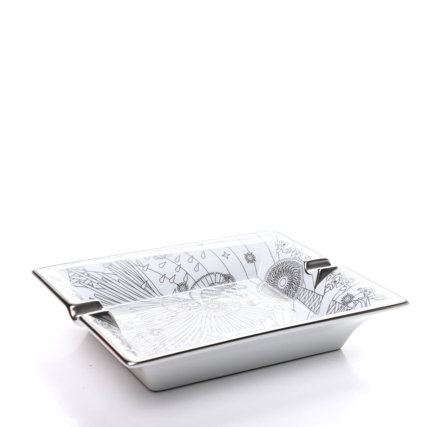 Porcelain La Source De Pegase Ashtray Platine
