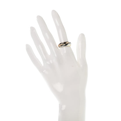 Cartier 18K Pink Yellow White Gold Classic Les Must De Trinity Ring 54 6.75 2 of 5