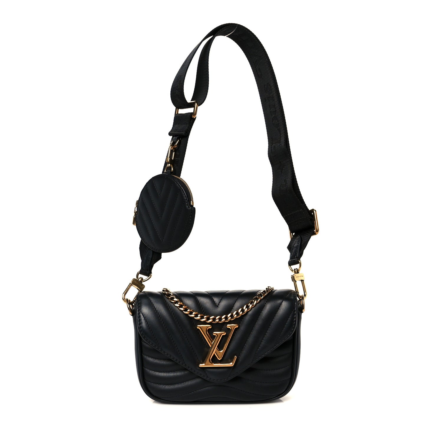 Calfskin New Wave Multi Pochette Black