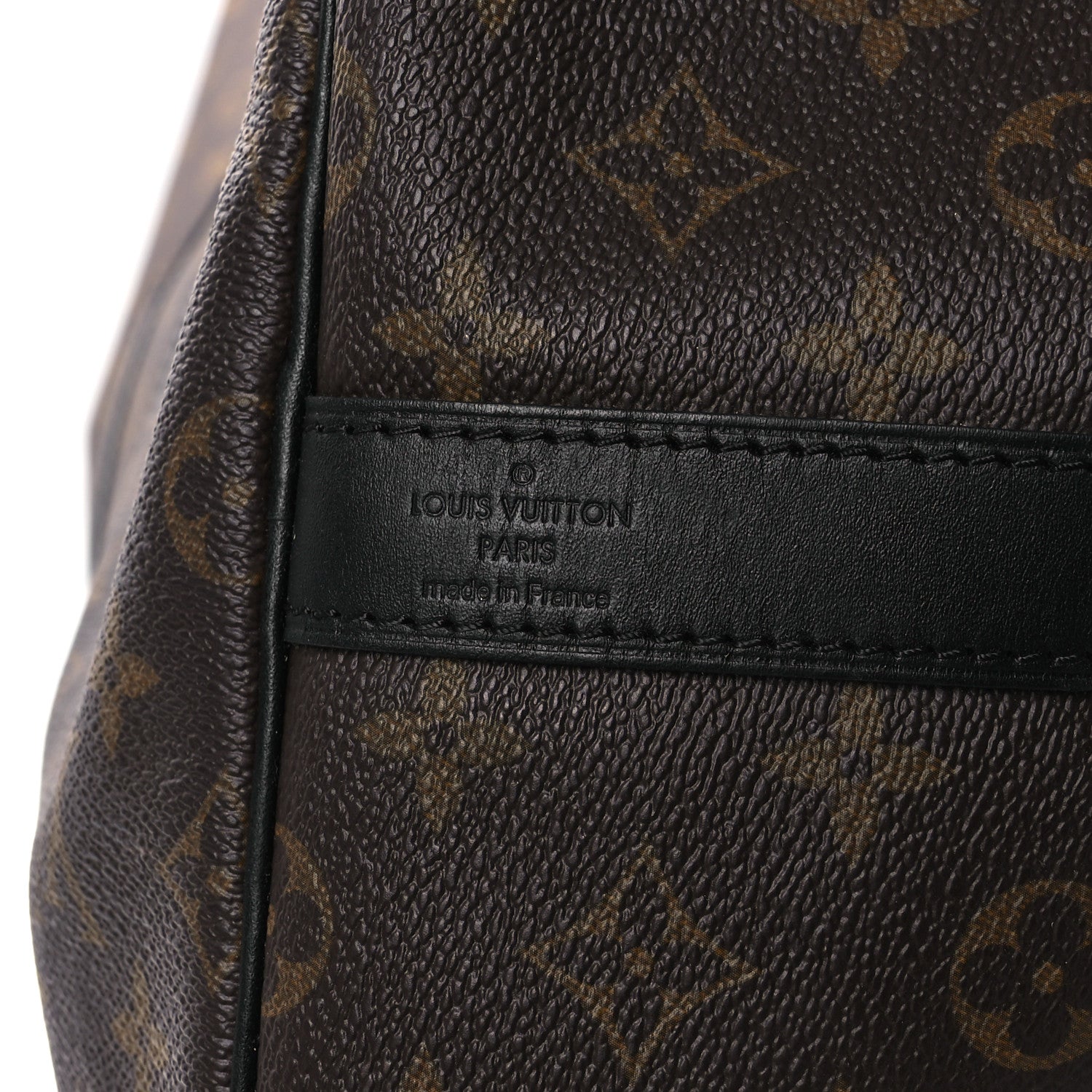 Louis Vuitton Monogram Macassar Keepall Bandouliere 55 5 of 13