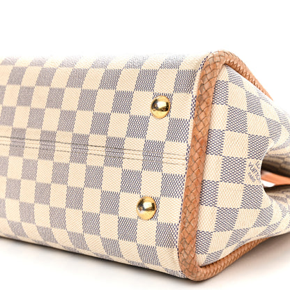 Louis Vuitton Damier Azur Propriano Rose Ballerine 10 of 12