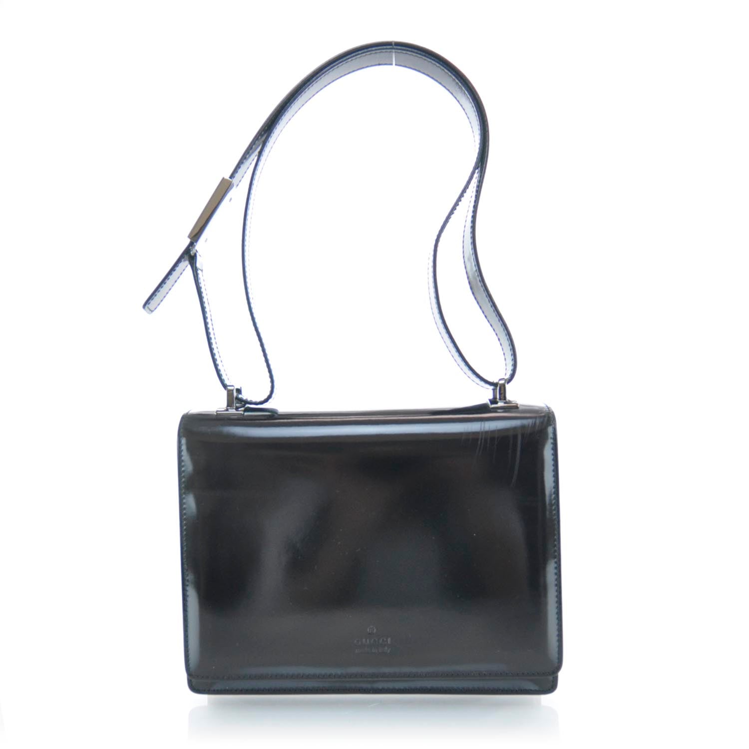 Gucci Leather Small Flap Bag Black 1 of 12