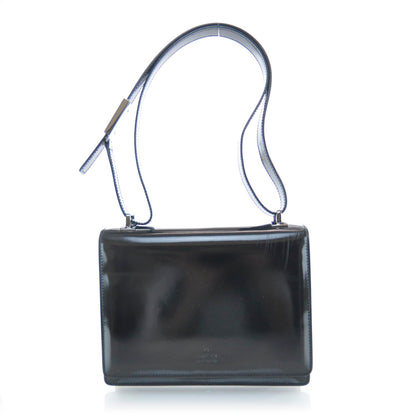 Gucci Leather Small Flap Bag Black 1 of 12