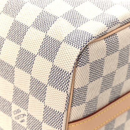 Louis Vuitton Damier Azur Speedy Bandouliere 25 8 of 10