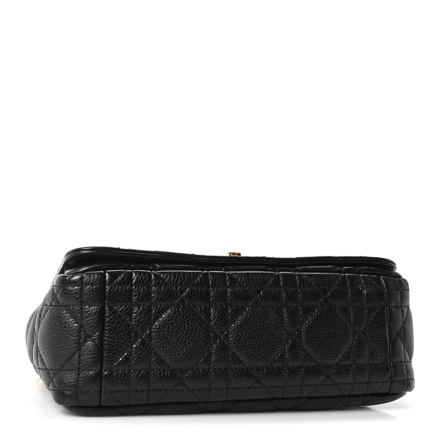 Christian Dior Calfskin Cannage Small Caro Bag Black 3 of 10