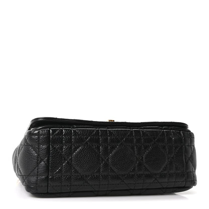 Christian Dior Calfskin Cannage Small Caro Bag Black 3 of 10