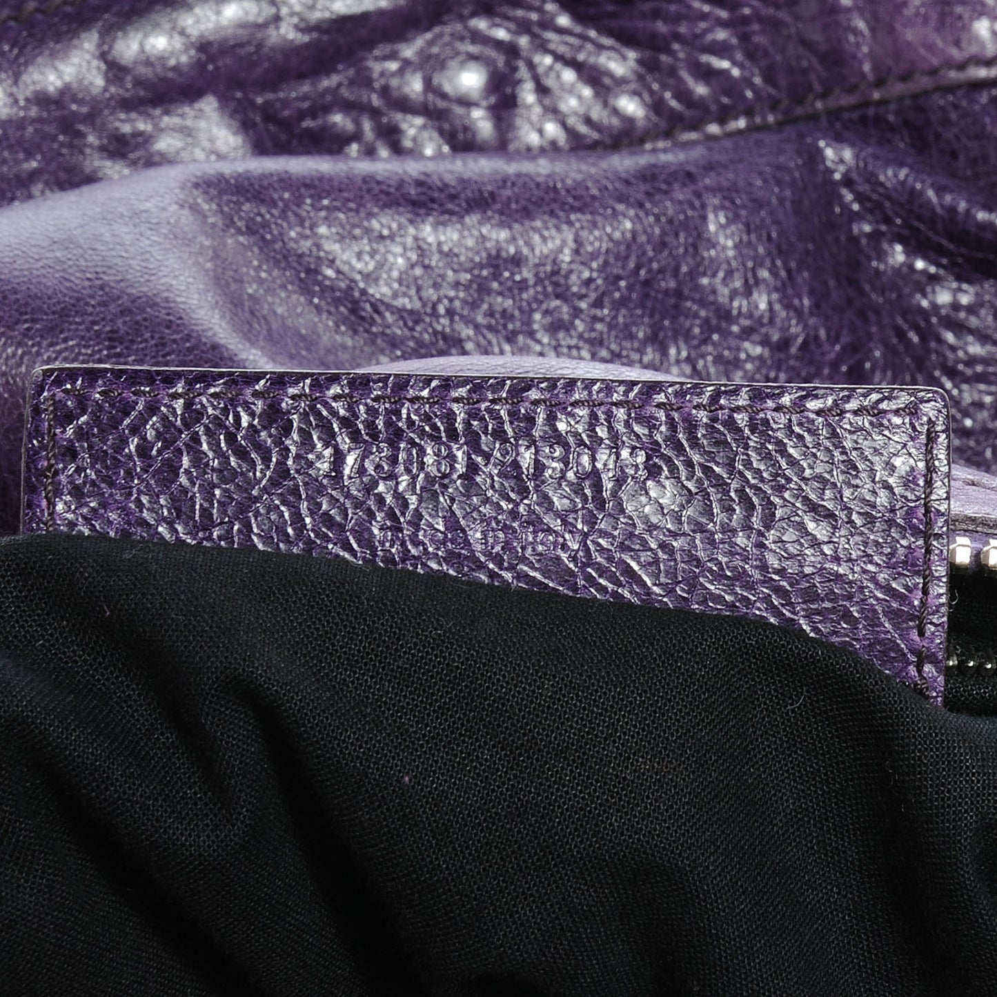 Chevre Giant 21 Silver Hardware Day Hobo Violet