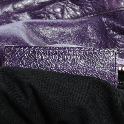 Balenciaga Chevre Giant 21 Silver Hardware Day Hobo Violet 7 of 7