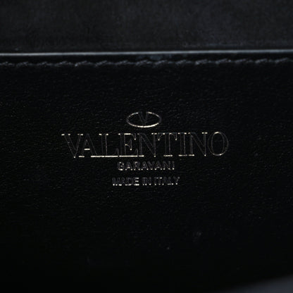 Valentino Garavani Swarovski Crystal Embroidered Vlogo Small Loco Shoulder Bag Crystal Silver 6 of 13