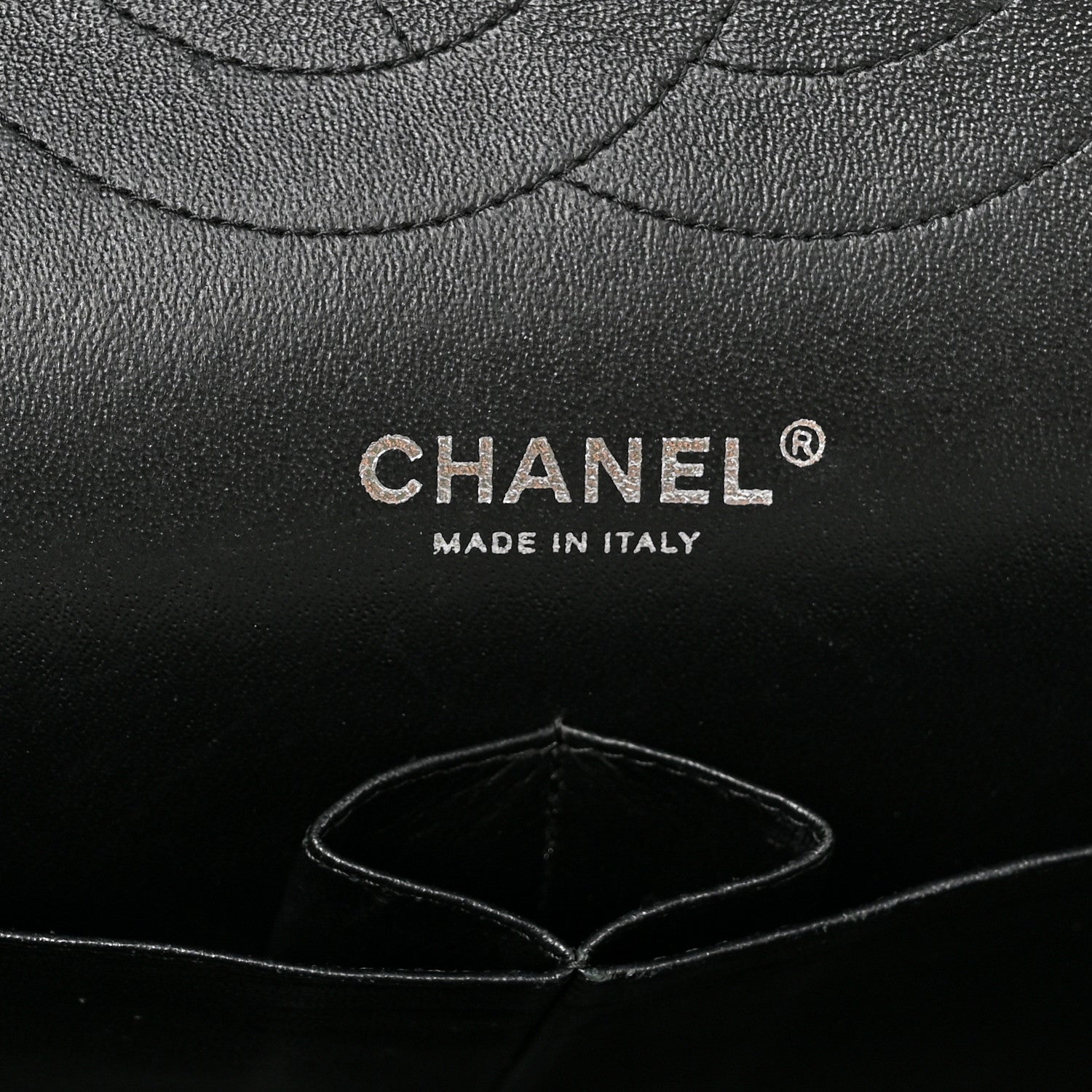 Chanel Lambskin Quilted Jumbo Double Flap So Black 6 of 10