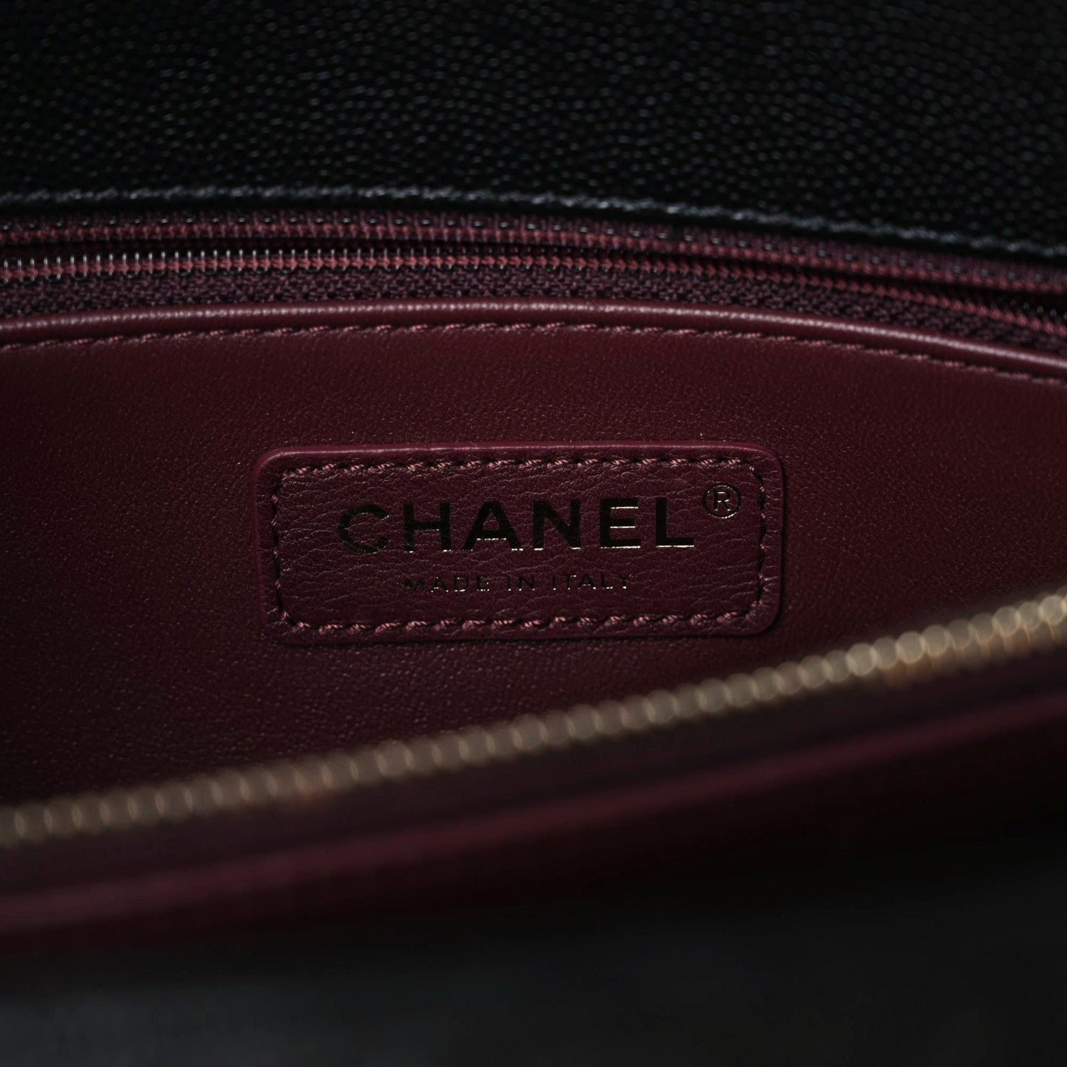 Chanel Caviar Quilted Medium Coco Handle Flap Black 6 of 11