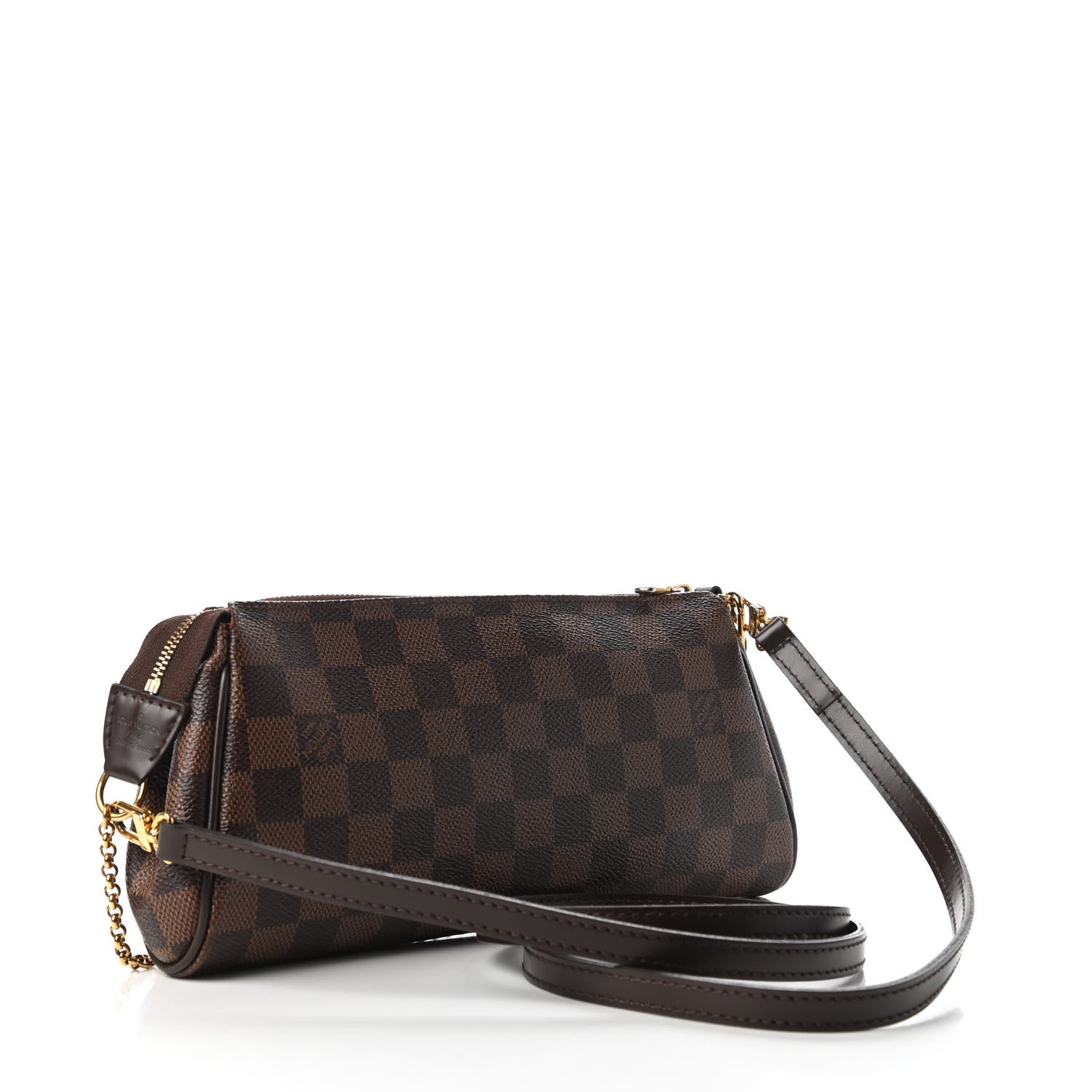 Louis Vuitton Damier Ebene Eva Clutch 3 of 11