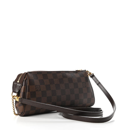 Louis Vuitton Damier Ebene Eva Clutch 3 of 11
