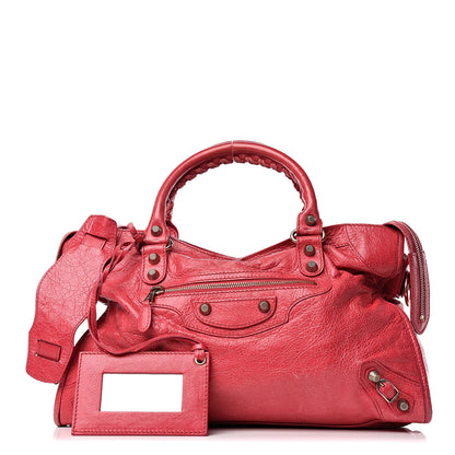 Balenciaga Agneau Giant 12 Rose Gold Hardware City Rose Thulian 1 of 26