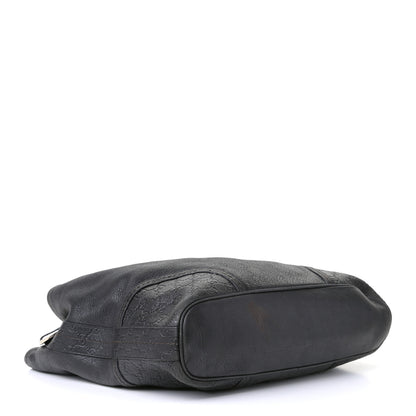 Gucci Calfskin Guccissima Trim Large Signoria Dark Brown 3 of 12