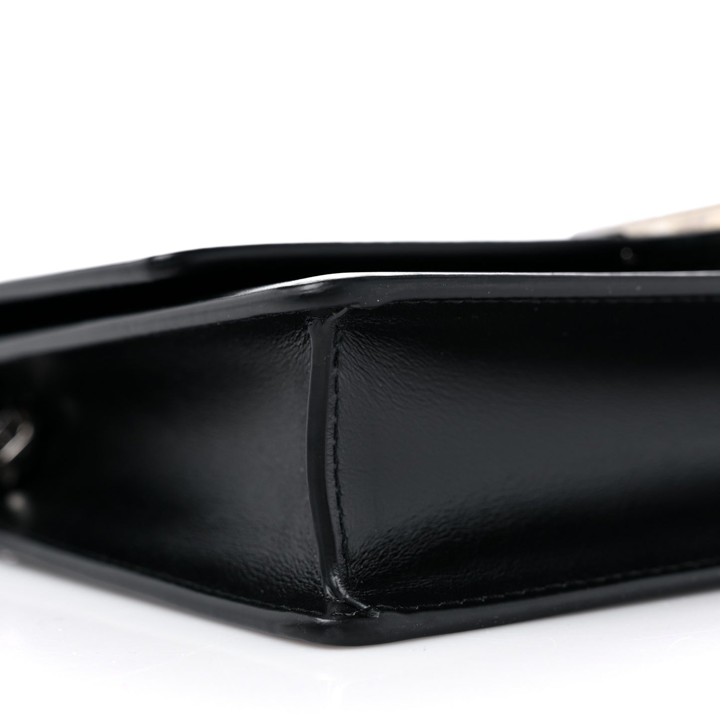 Calfskin Small 4G Chain Crossbody Black