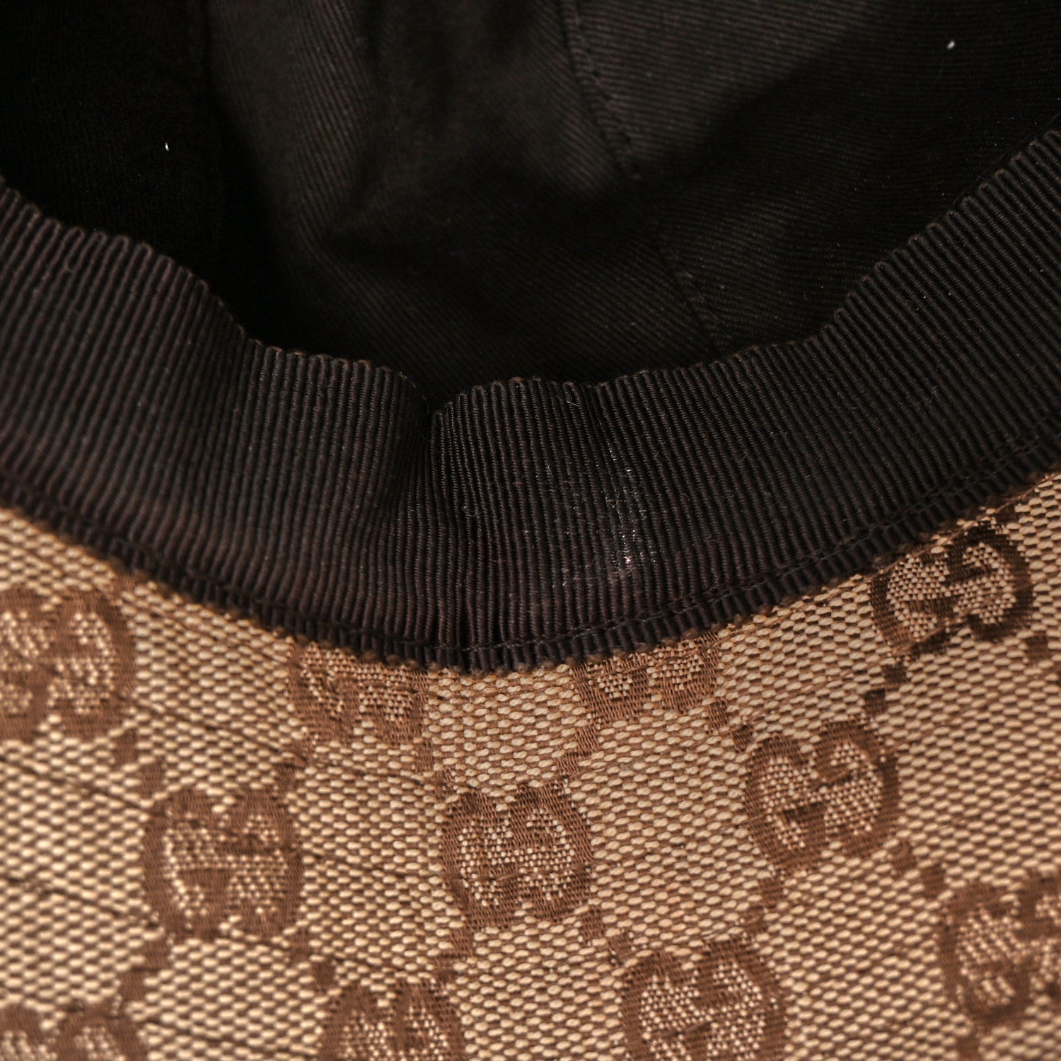 Gucci GG Monogram Web Bucket Hat M Brown 9 of 11