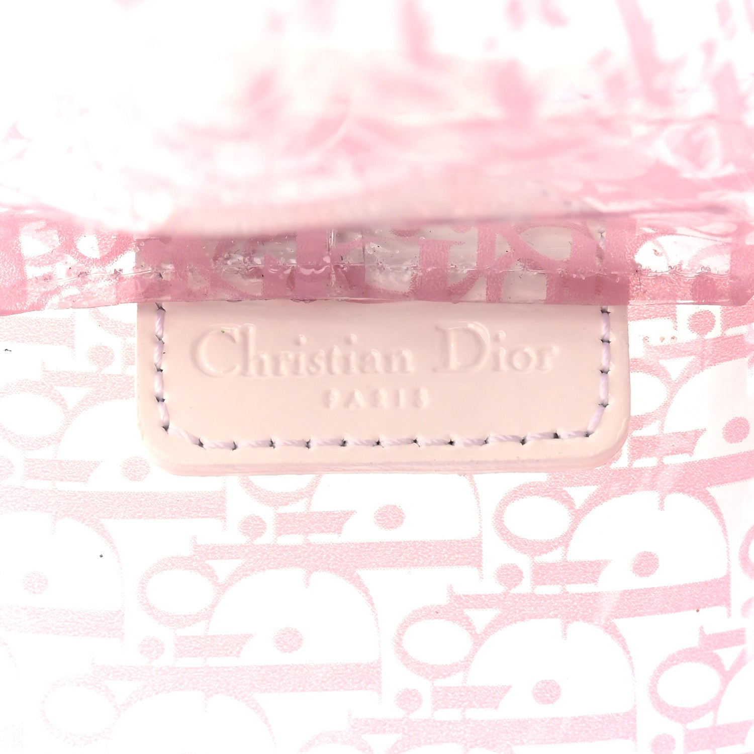 Christian Dior PVC Monogram Girly Cosmetic Case Pink 6 of 6