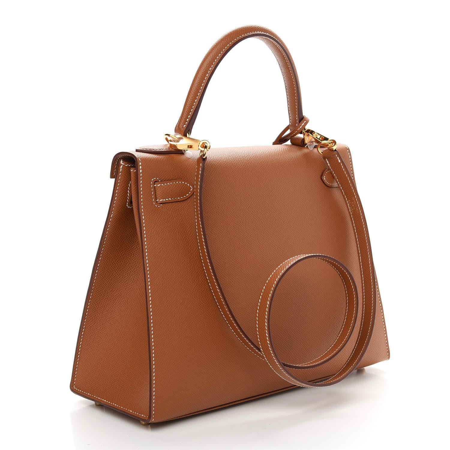 Hermes Epsom Kelly Sellier 28 Gold 3 of 11