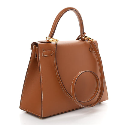 Hermes Epsom Kelly Sellier 28 Gold 3 of 11