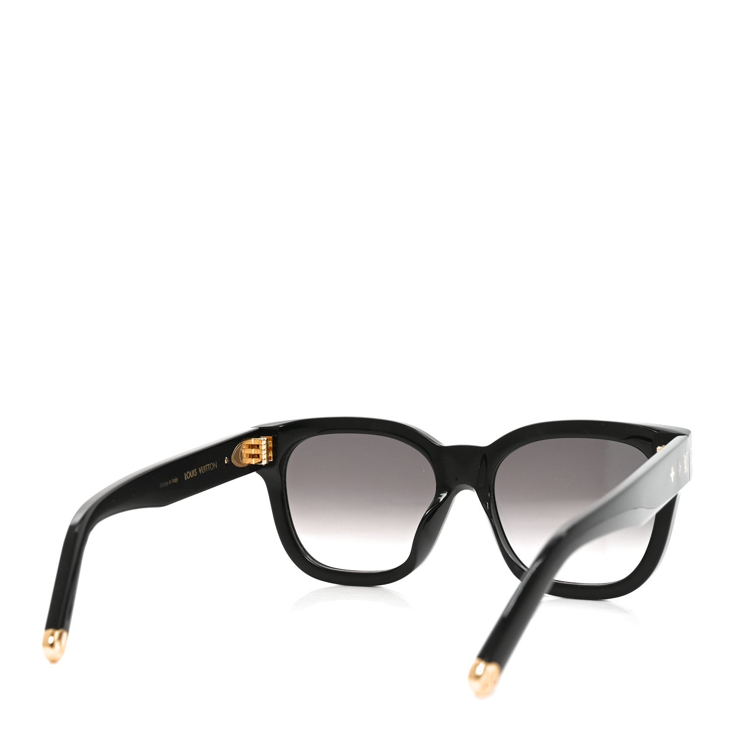 Louis Vuitton Acetate My Monogram Square Sunglasses Z1523E Black 4 of 7