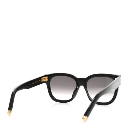 Louis Vuitton Acetate My Monogram Square Sunglasses Z1523E Black 4 of 7