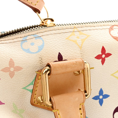 Louis Vuitton Monogram Multicolor Speedy 30 White 11 of 21